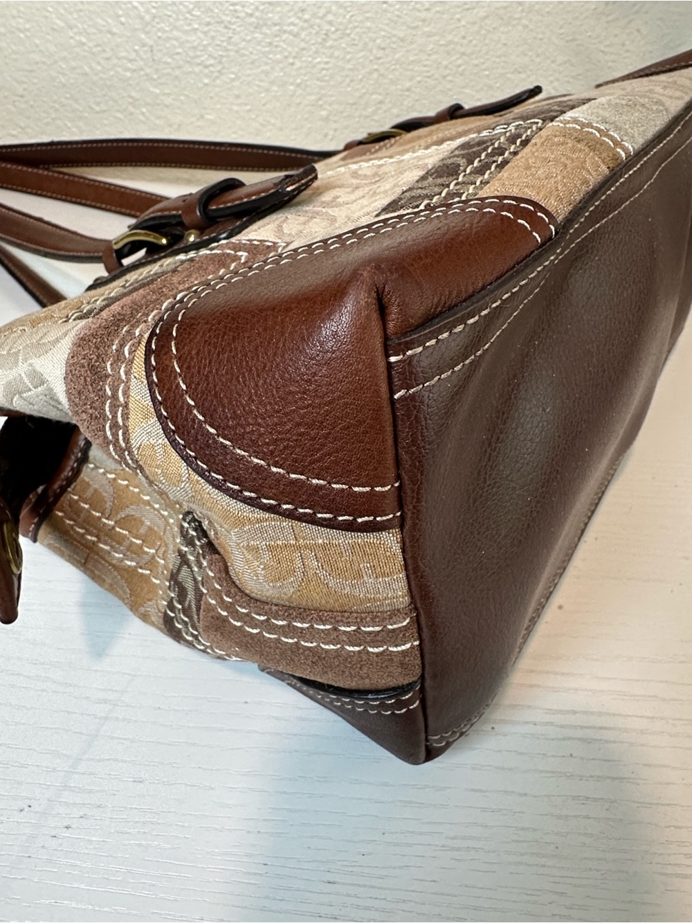 Fossil Vintage Patchwork Shoulder Bag - Picture 7 of 12